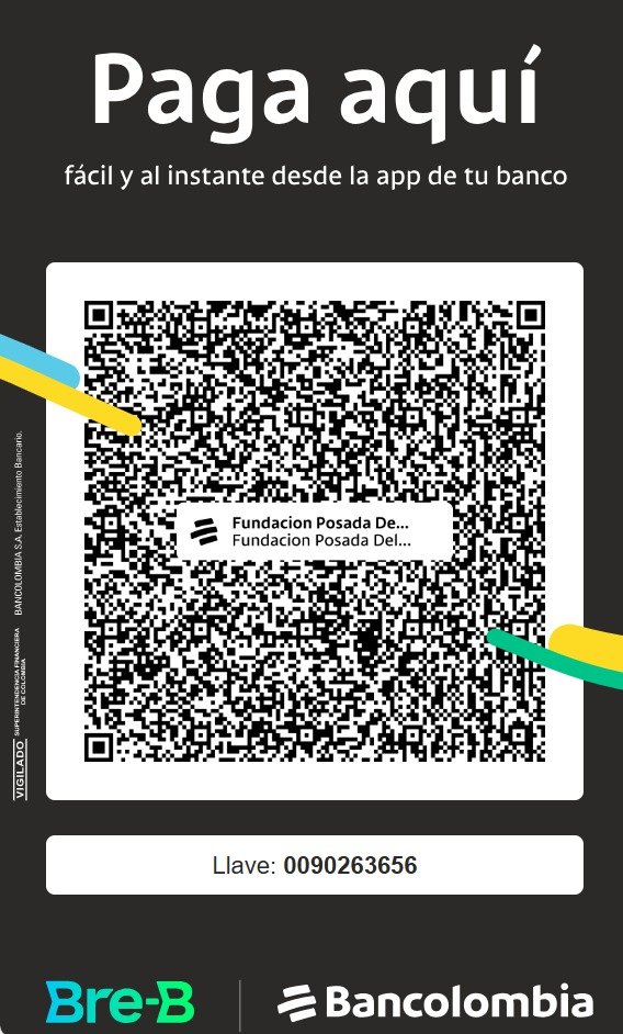 Código QR Bancolombia Posada del Peregrino